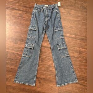 PacSun High Rise Bootcut Jeans - Blue